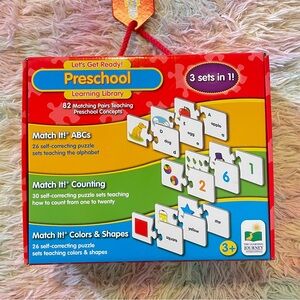 The Learning Journey International
3 sets in 1
Self-Correcting Puzzle Sets